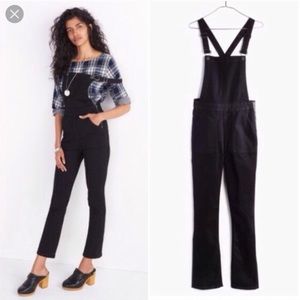 Madewell Cross Back Overalls